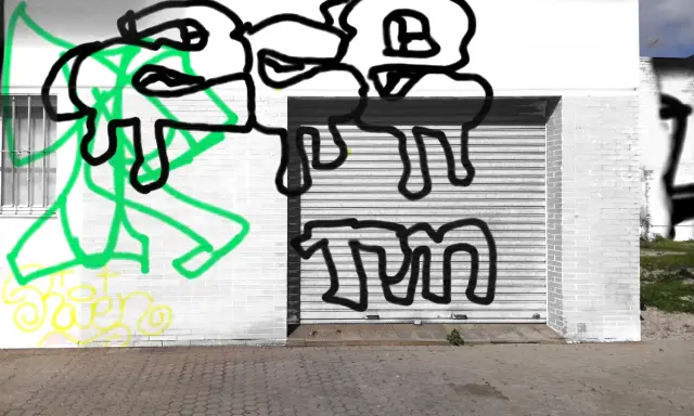 Graffiti artwork by ACE