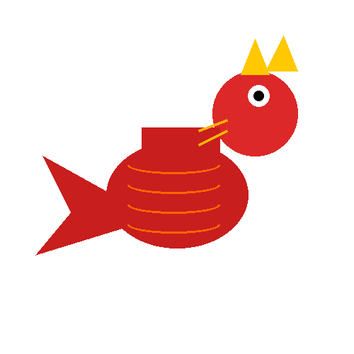 拼豆中国龙图纸