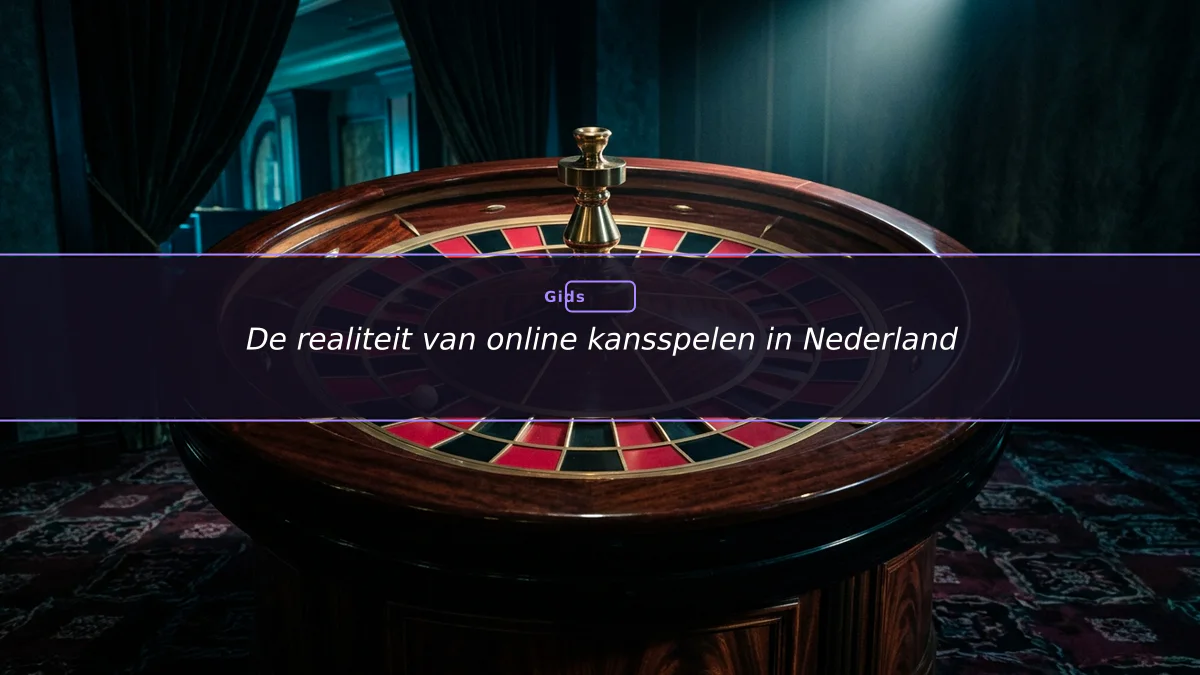 De realiteit van online kansspelen in Nederland