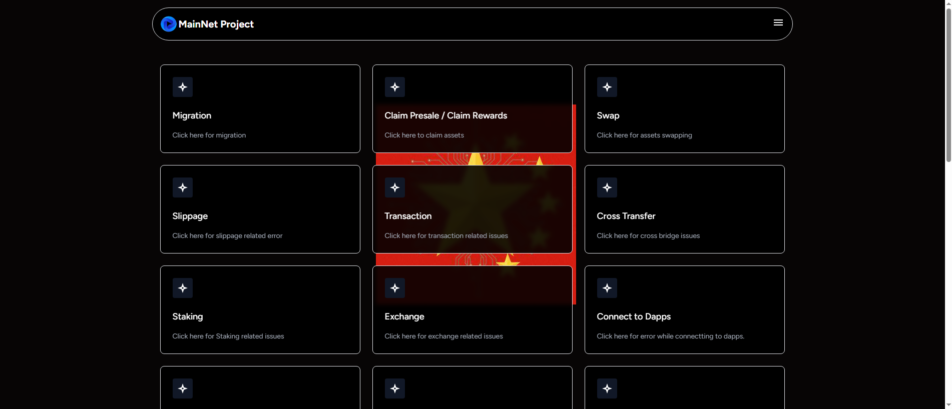 Stored capture of chinacoinsclaimfix.pages.dev