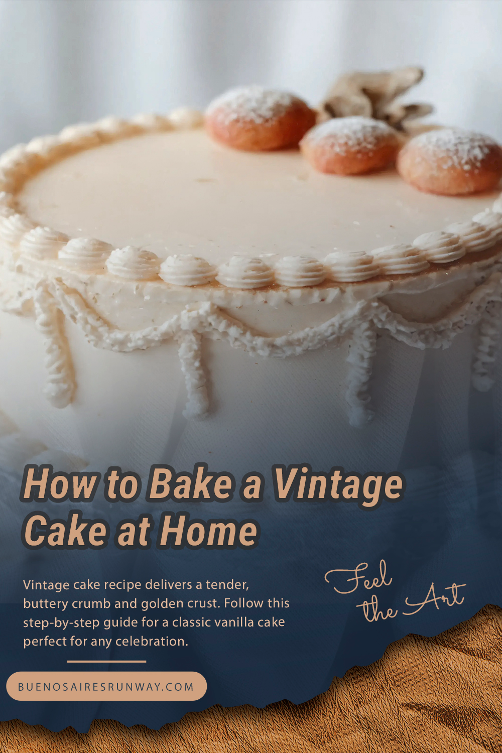 How to Bake a Vintage Cake at Home