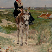 JAN-FRANS-VERHAS-Belgian-1834-1896-The-Ride