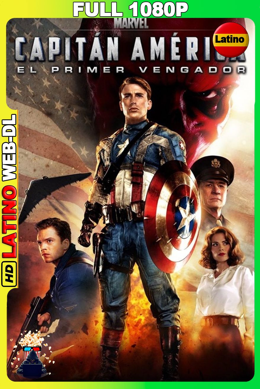 Capitán América – El Primer Vengador (2011) [Full 1080p] WEB-DL [Latino-Castellano-Inglés]
