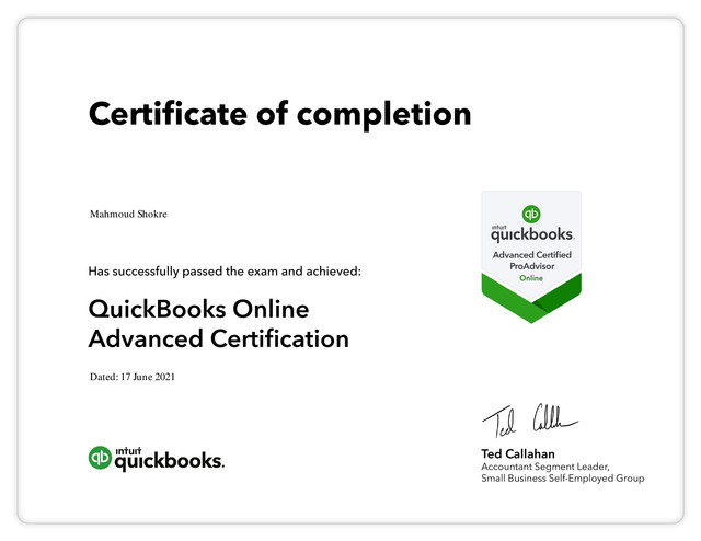 Quick-Books-Advanced-Mahmoud-Shokre