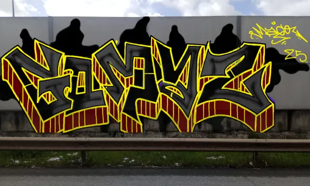 Graffiti artwork by mago