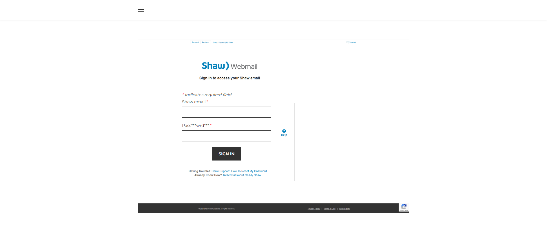 Stored capture of emailsahwservice.weebly.com