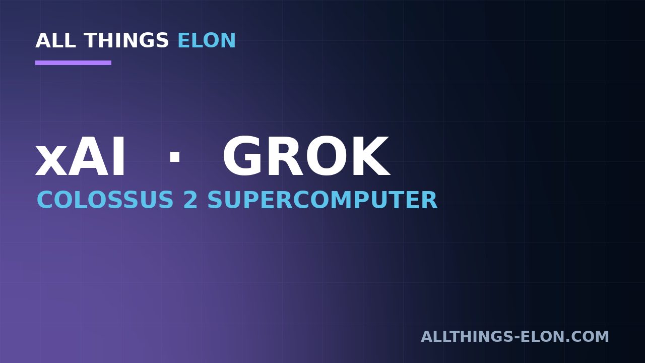 xAI Fires Up Colossus 2 Supercomputer to Train Next Grok — additional image