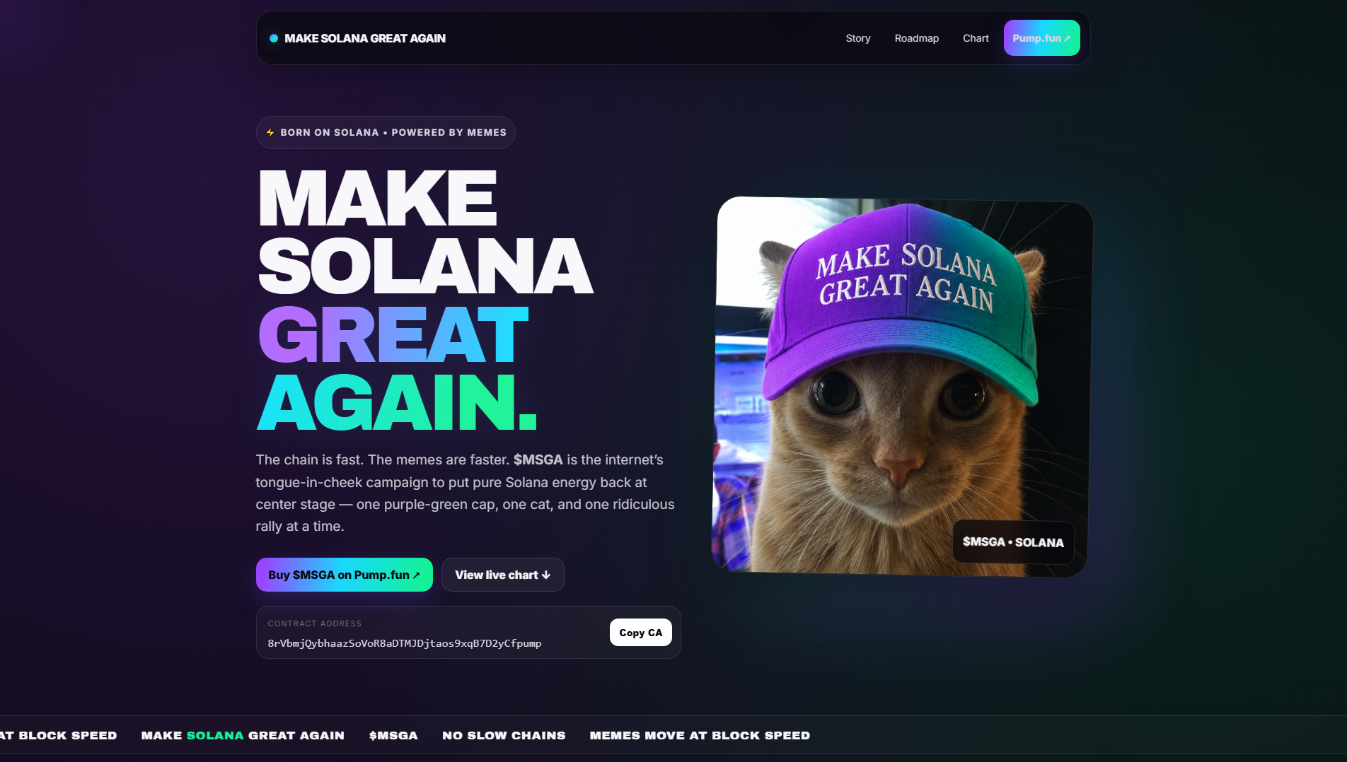Stored capture of makesolanagreatagain.site