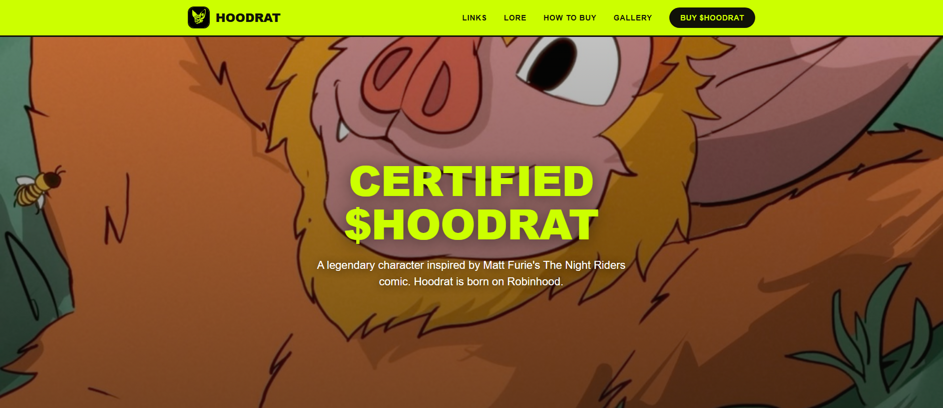 Forensic screenshot of certifiedhoodrat.info showing the phishing page layout