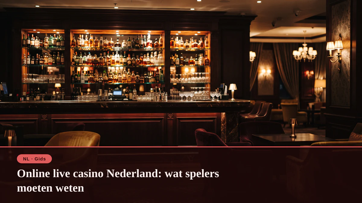 Online live casino Nederland: wat spelers moeten weten