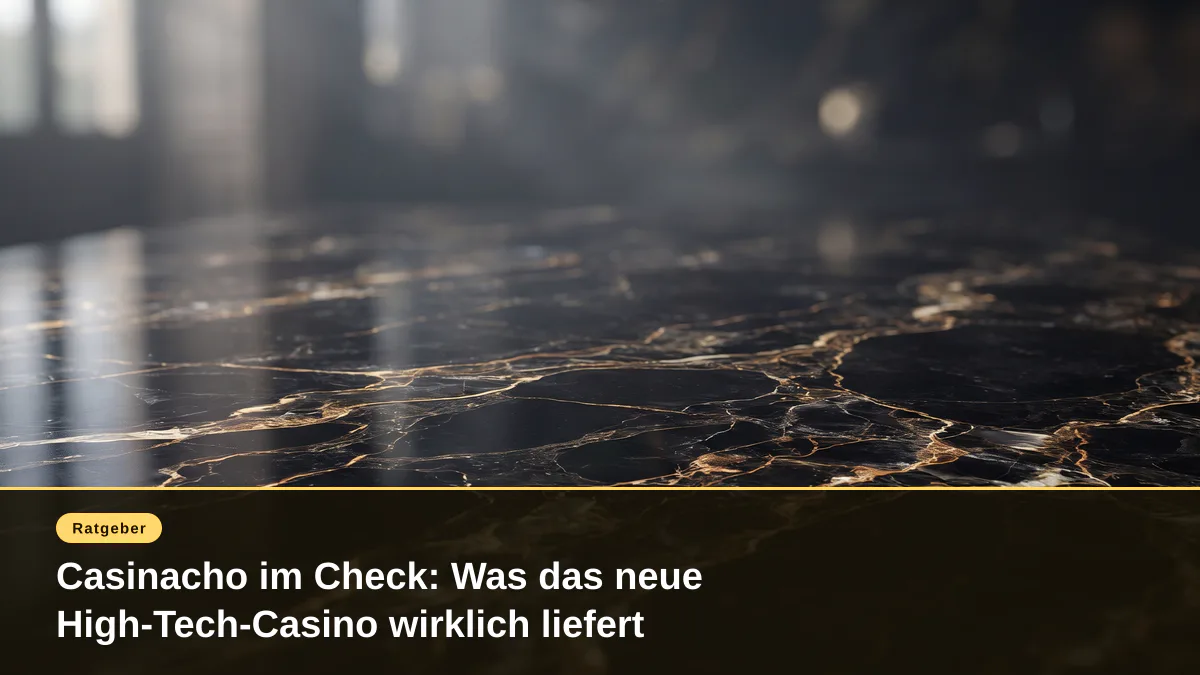 Casinacho im Check: Was das neue High-Tech-Casino wirklich liefert