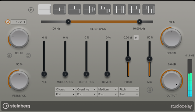 Steinberg Studio Delay
