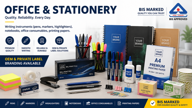 Office and Stationery products export