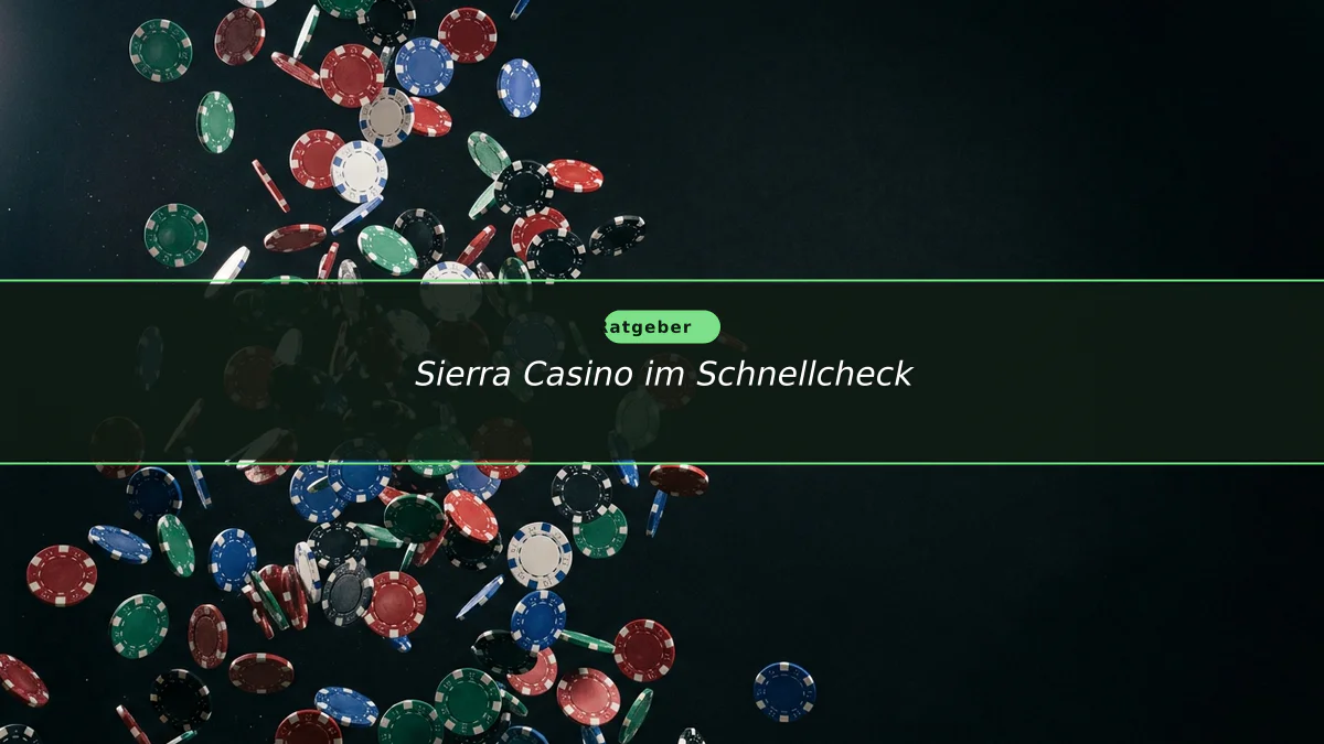 Sierra Casino im Schnellcheck