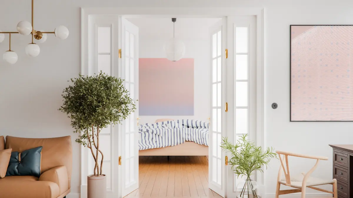 Înălțați-vă casa cu o simplă decorație a ușilor