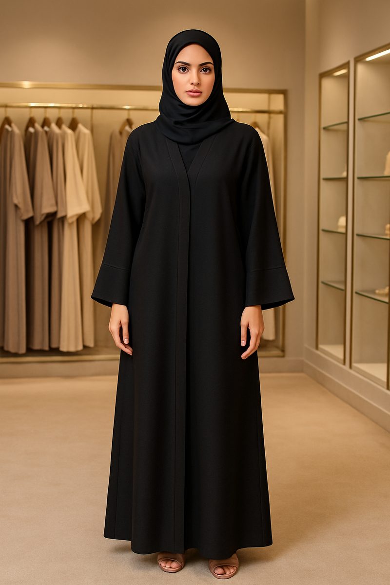 تنسيق عباية خليجية عصرية محتشمة