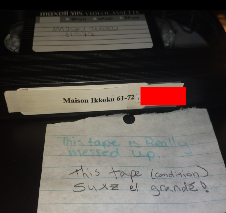 This tape is really messed up. This tape (condition) suxs el grande!