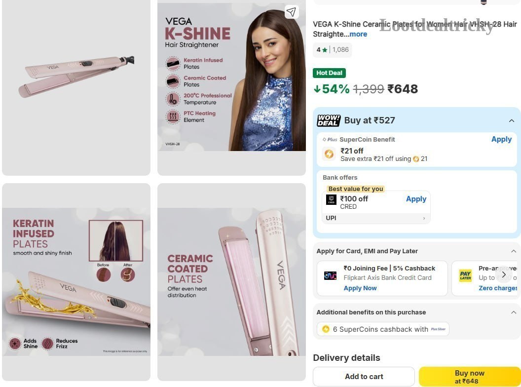 Vega Women Hair Offer Image