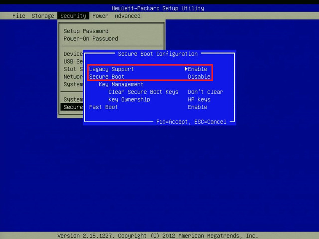 HP-Secure-Boot