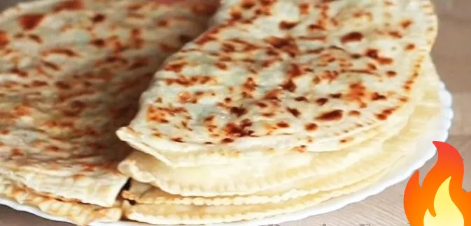 Постер Кутабы (лепешки без дрожжей) с картофелем и тыквой