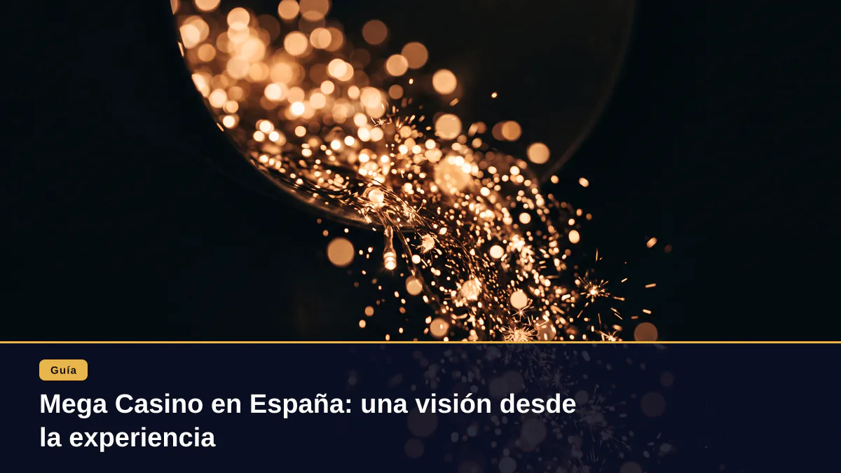 Mega Casino en España: una visión desde la experiencia