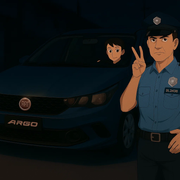 086 Policial Me Abortando