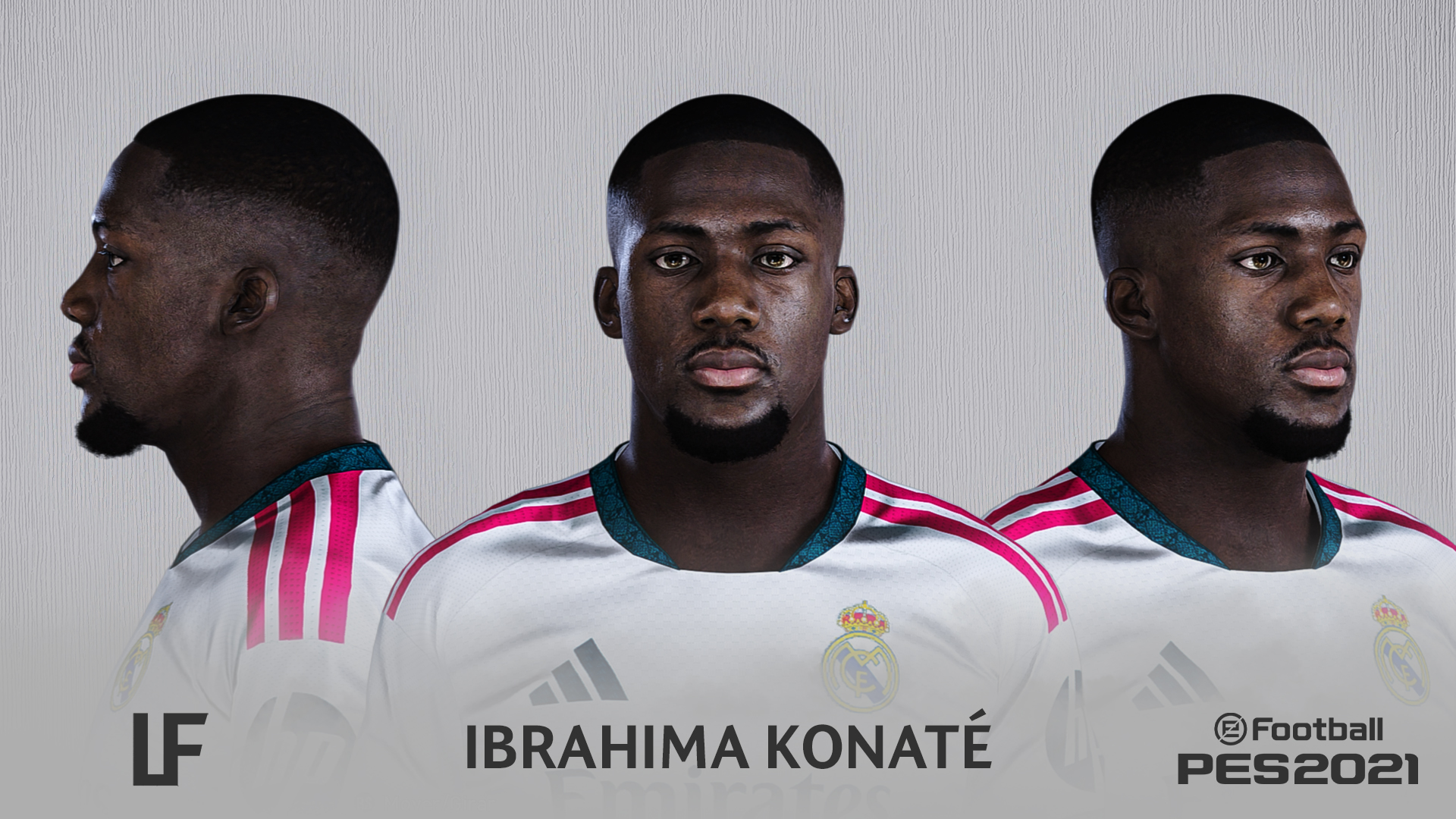 Ibrahima Konate v2 by Leo Facemaker [pes21]