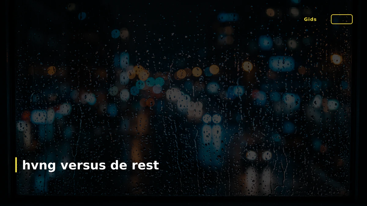 hvng versus de rest