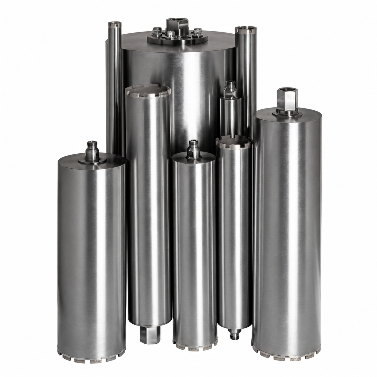 Brocas diamantadas para perforación en concreto