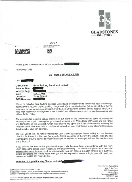 Letterbeforeclaim