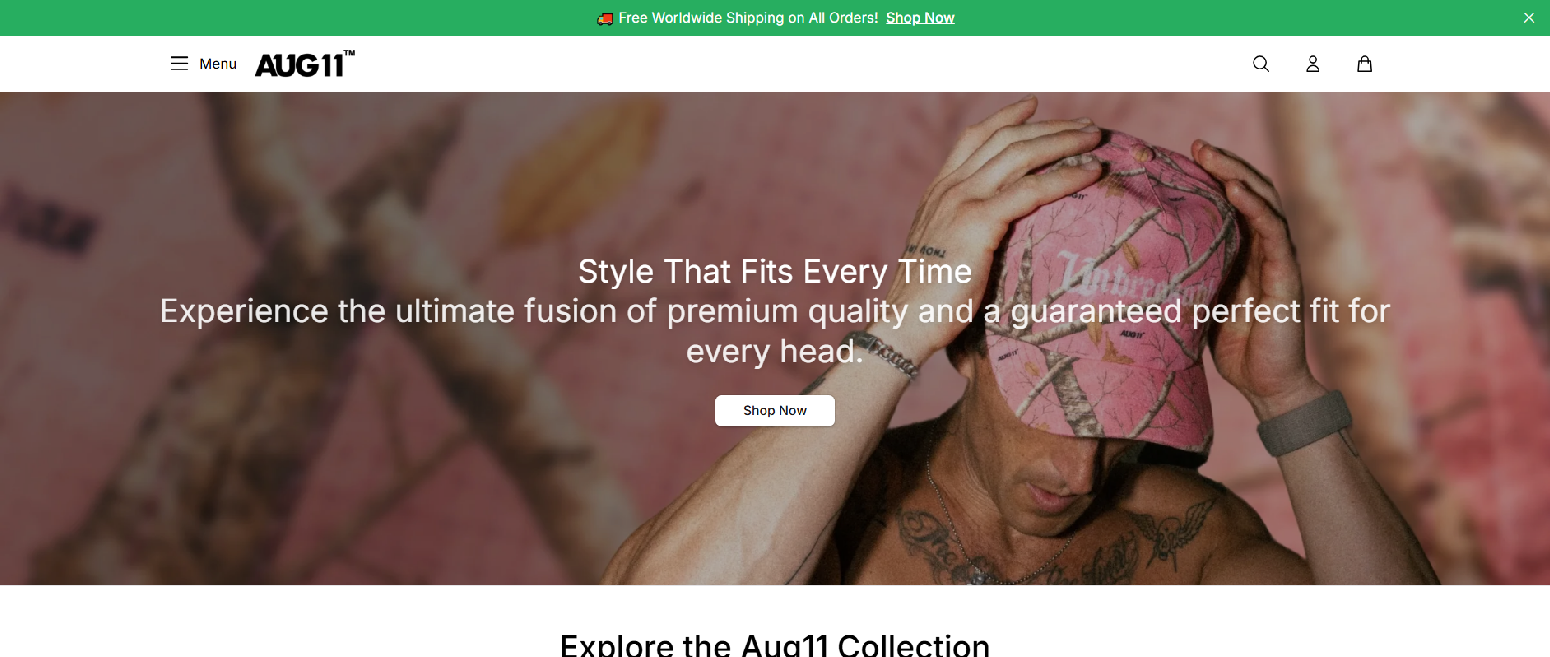 Stored capture of augustly.shop