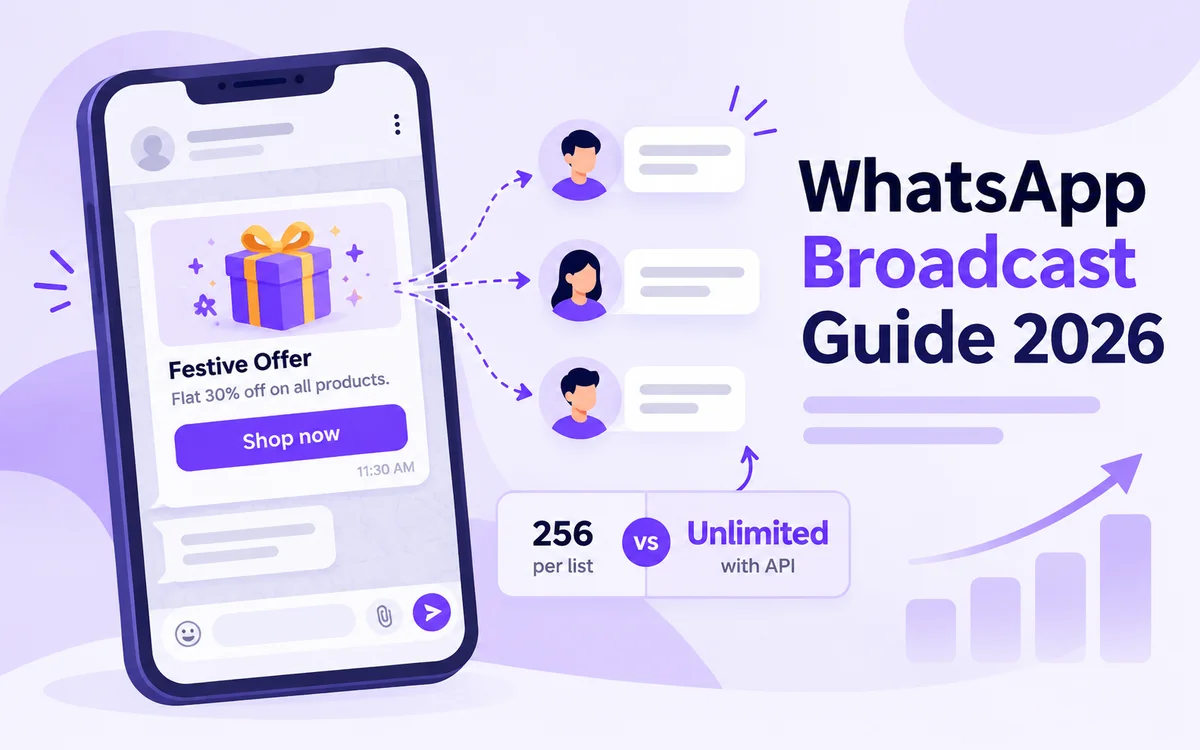 WhatsApp broadcast message guide 2026