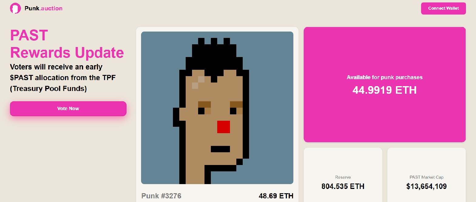 Screenshot of punksauction-com.pages.dev