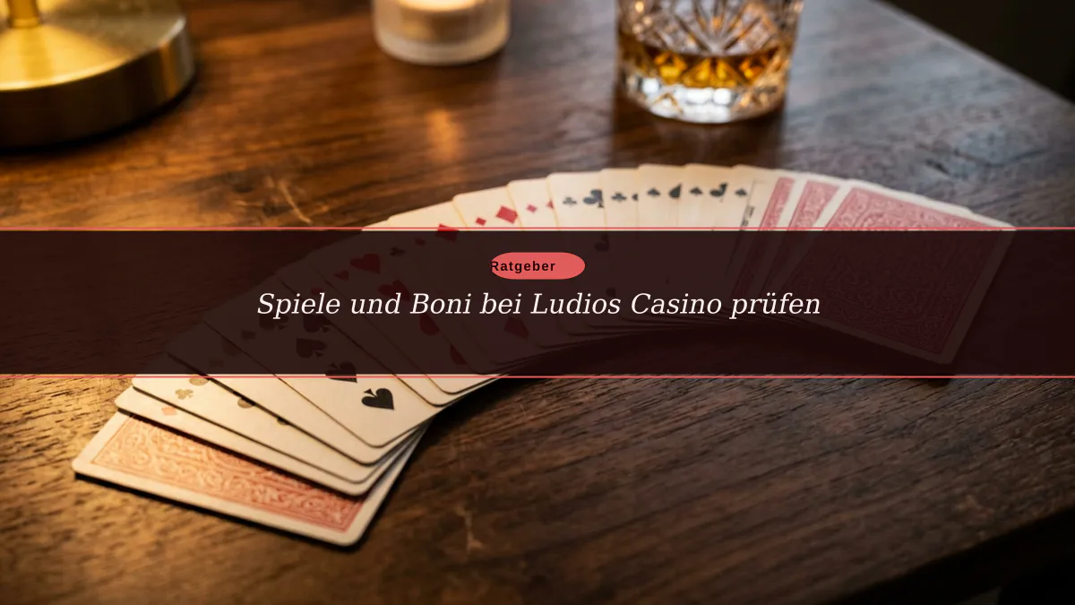Spiele und Boni bei Ludios Casino prüfen