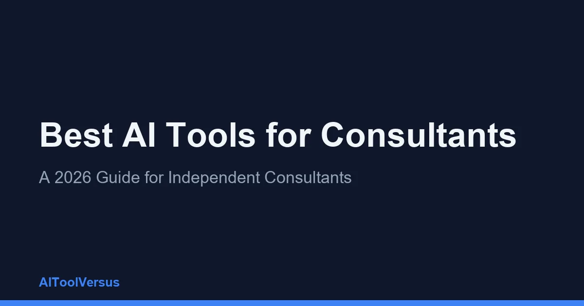 Best AI Tools for Consultants