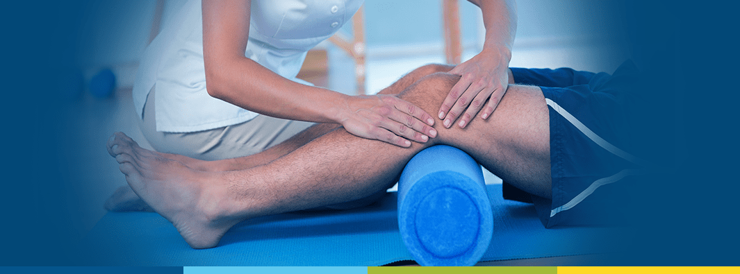 Knee replacement post-surgery home rehab case study