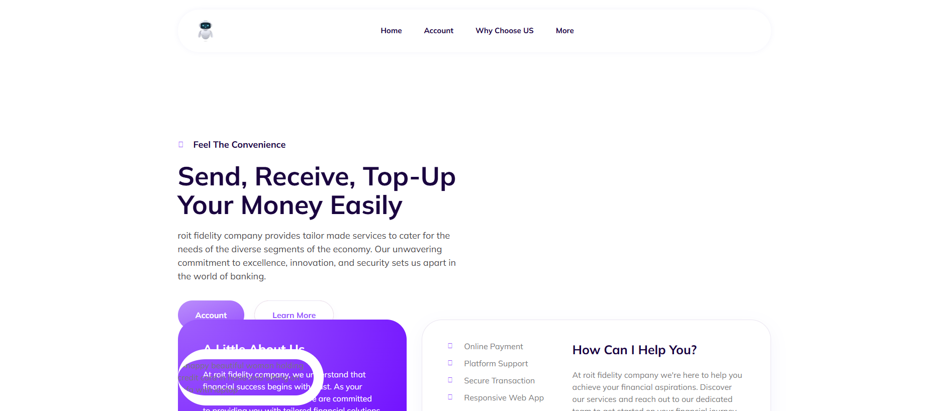 Stored capture of roitfidelitycompany.online