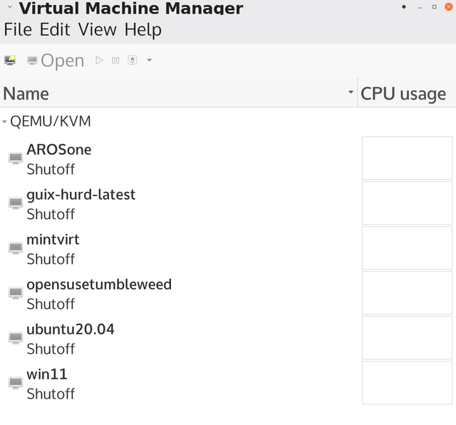 virt-manager