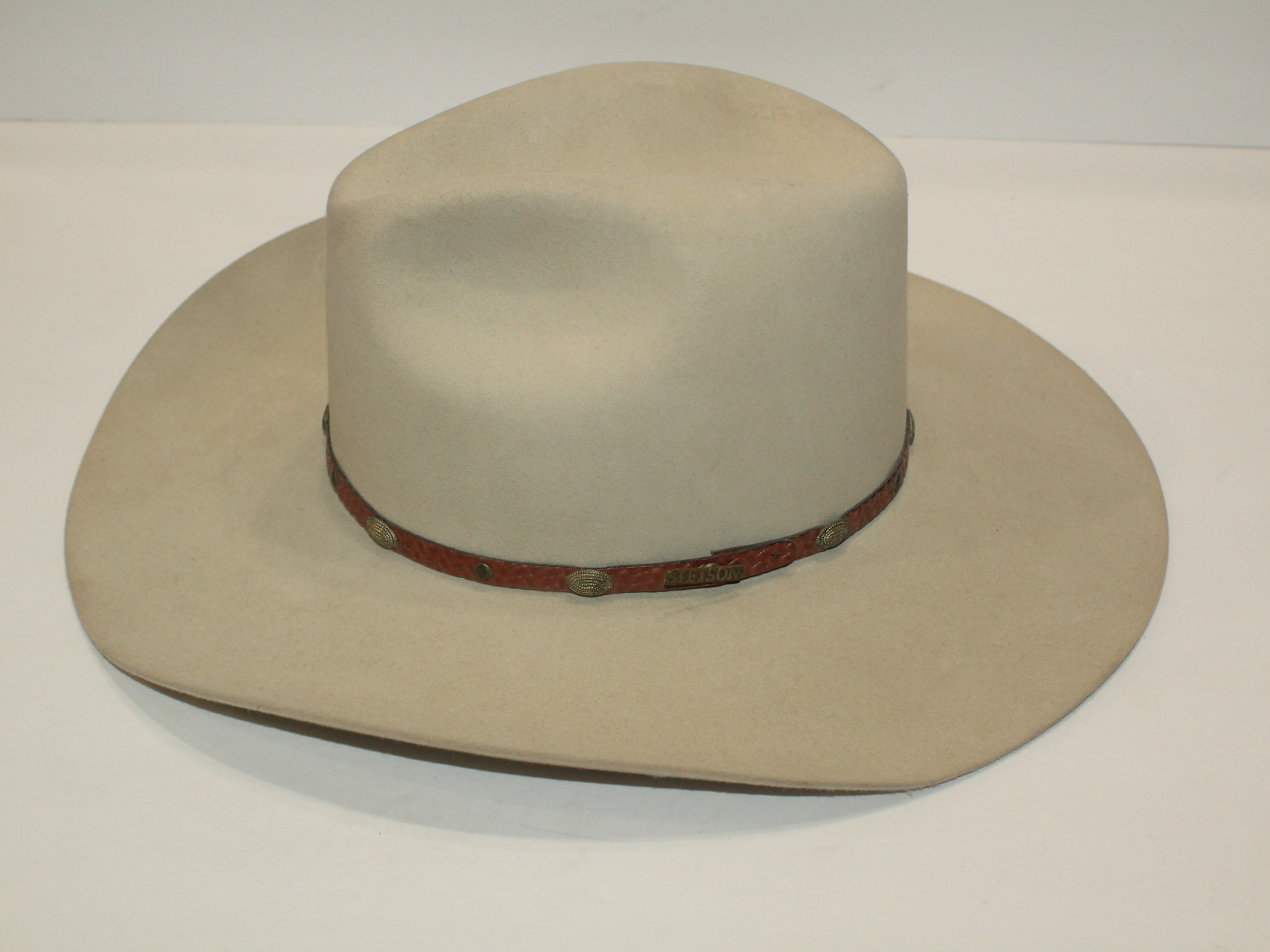 RARE Vintage Stetson XXXX F5127 Tracy Lawrence Alibis Tan Cowboy