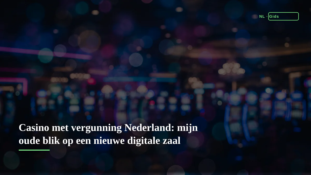 Casino met vergunning Nederland: mijn oude blik op een nieuwe digitale zaal