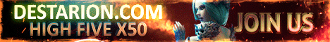 DESTARION  HIGH FIVE  NEW X50  JOIN NOW
