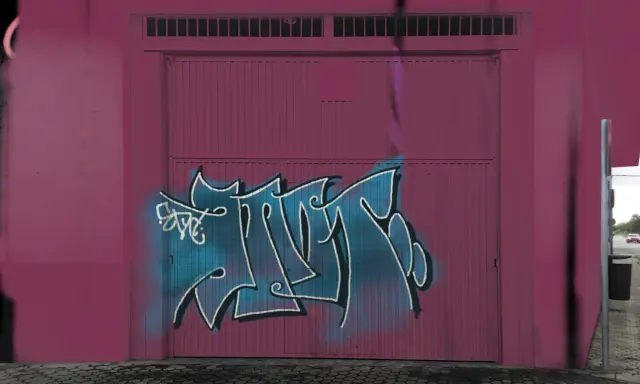 Graffiti artwork by emot