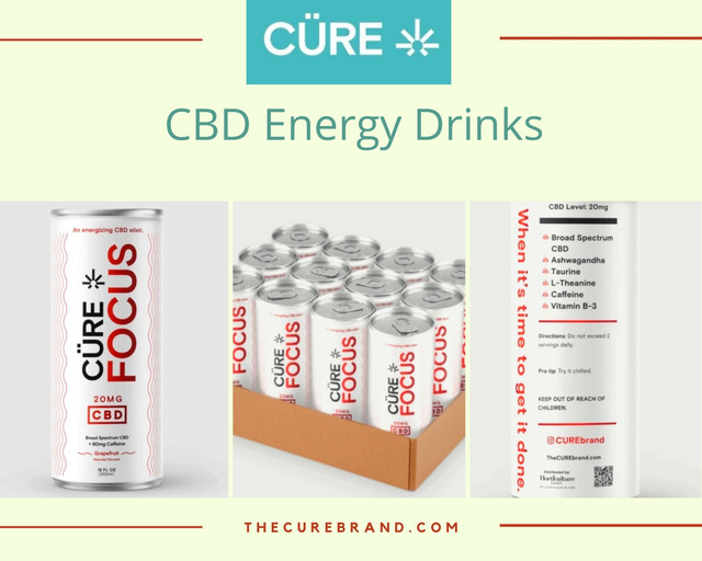 The CBD energy drinks we produce at The Cure Brand contains absolutely the finest ingredients , and are made with care for your wellbeing. It offers health benefits that include reduced anxiety, improved sleep, etc. For more instructions-https://thecurebrand.com/collections/drinks