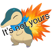 Cyndaquil keychain