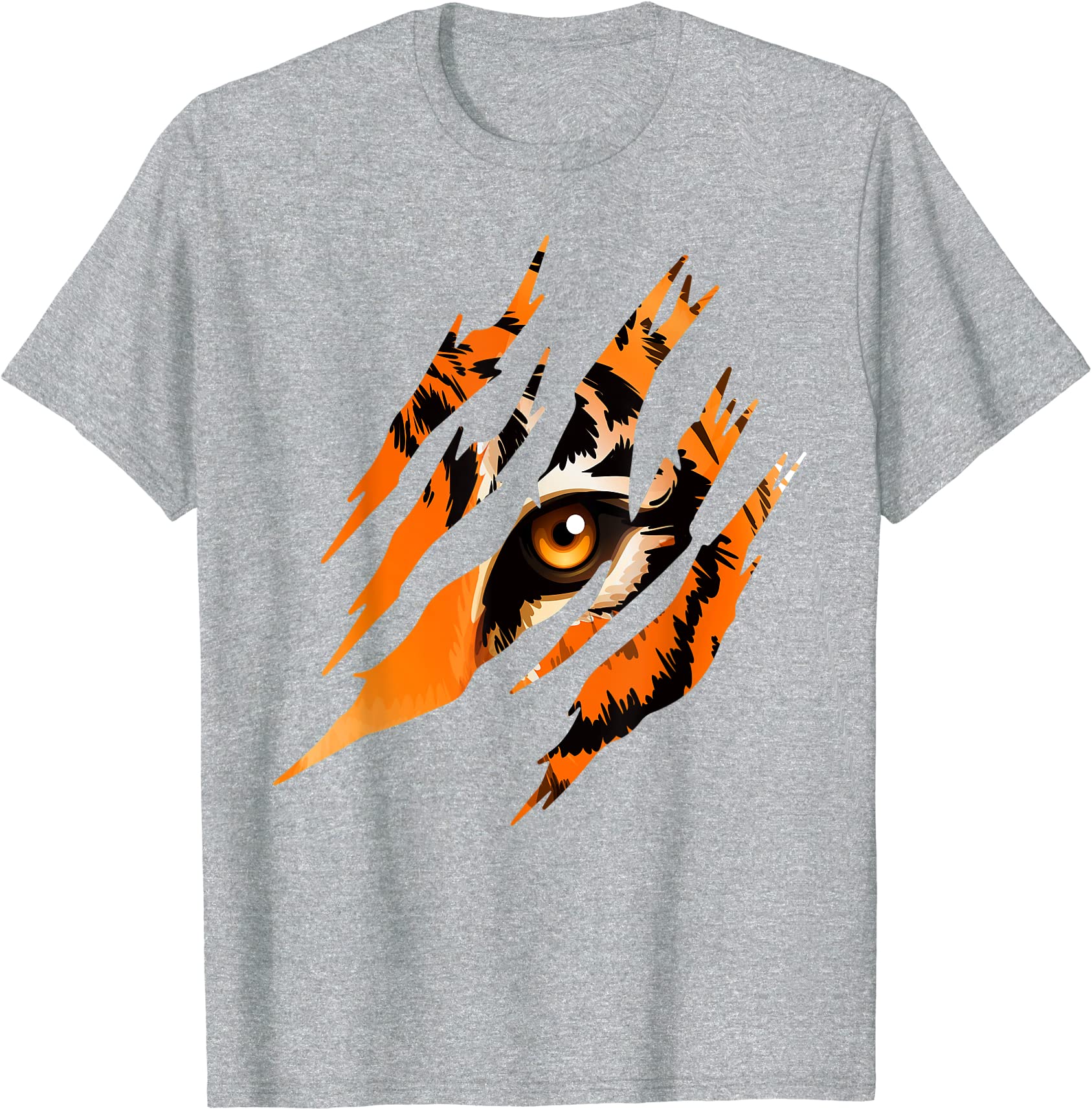 Tiger Eye Safari Zoo Wildlife Animal Zookeeper Gift Unisex T-Shirt