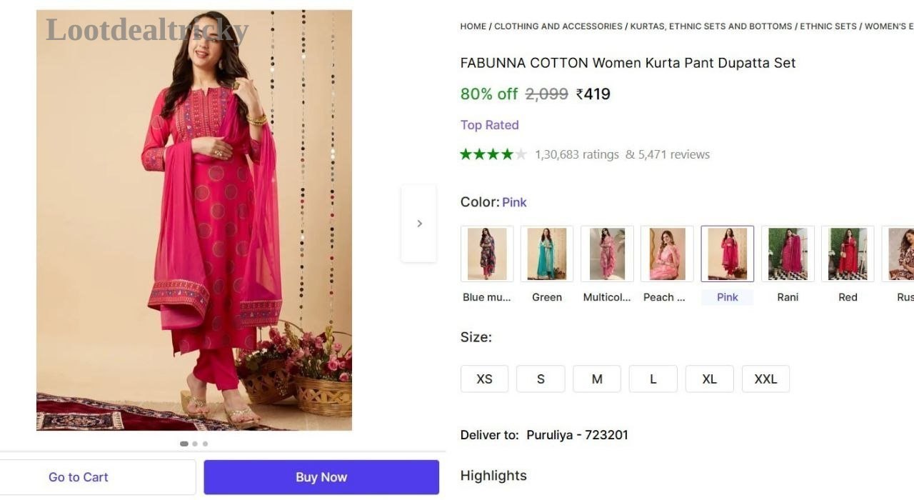 Women S Kurta Offer Image