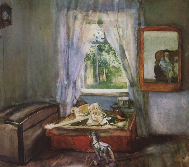 В детской 1898