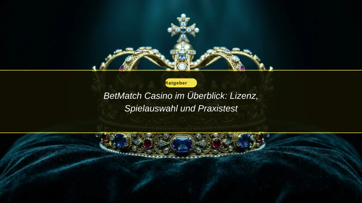 BetMatch Casino im Überblick: Lizenz, Spielauswahl und Praxistest