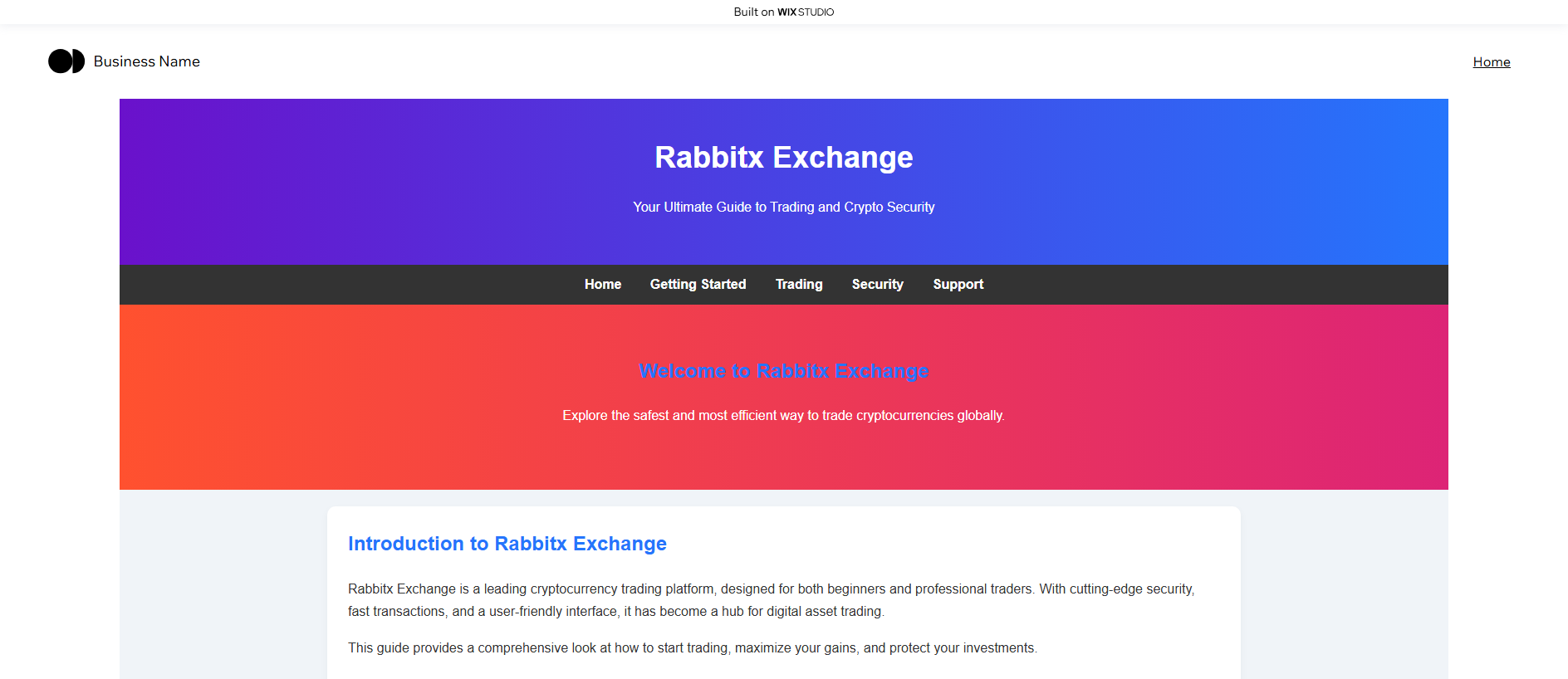 Stored capture of eng-exchange.wixstudio.com
