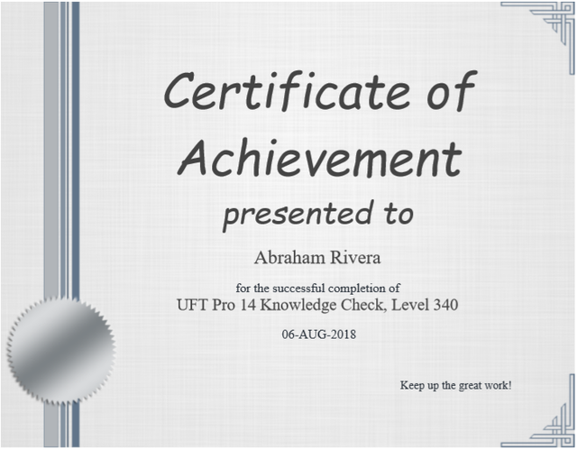 UFT-Knowleadge-Check